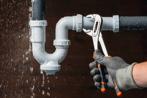 Professional Emergency Plumber technician working in Summerfield, IL
